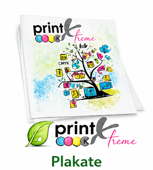 Printxtreme Plakate mit CMYK Kreativbaum